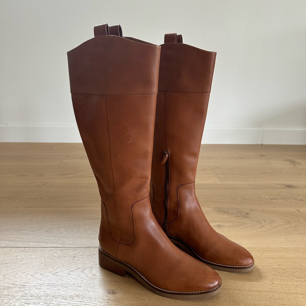 Cole Haan - Women’s Hampshire Almond Toe Riding Boots - new without tags